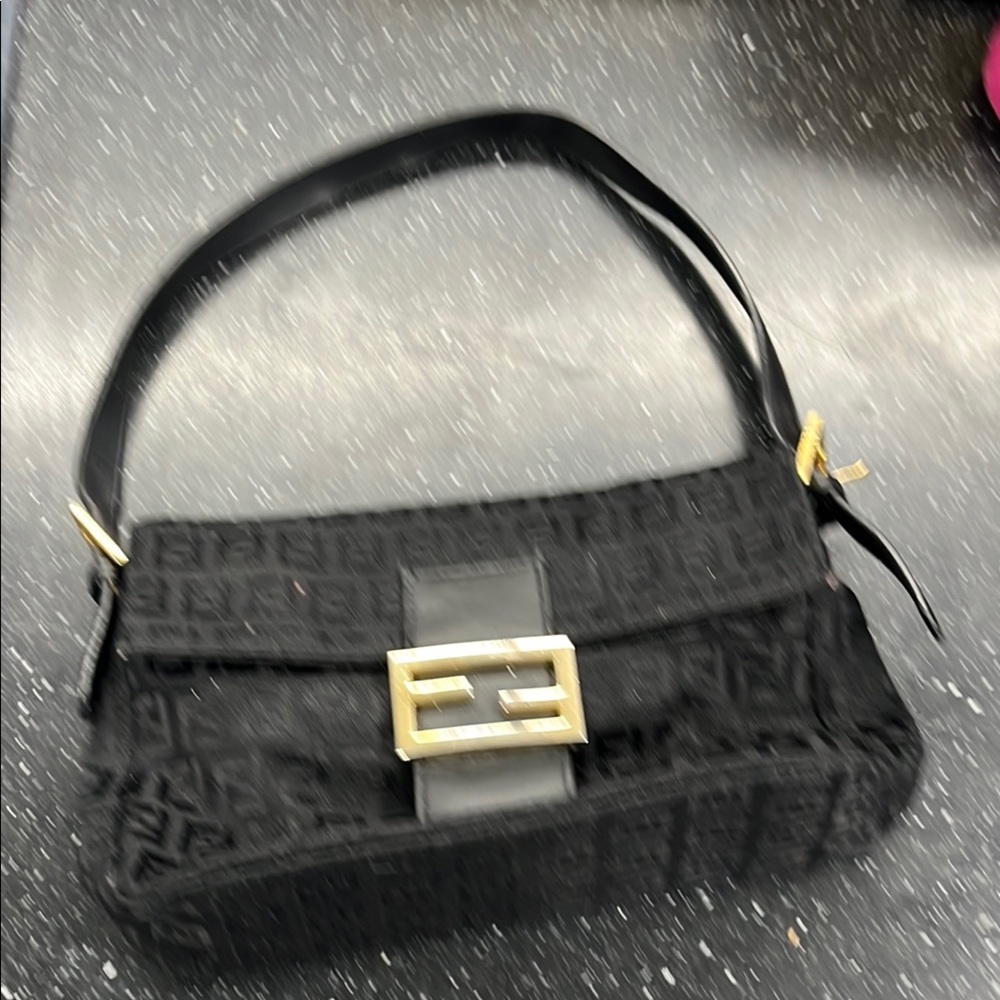 Fendi Baguette gold hardware